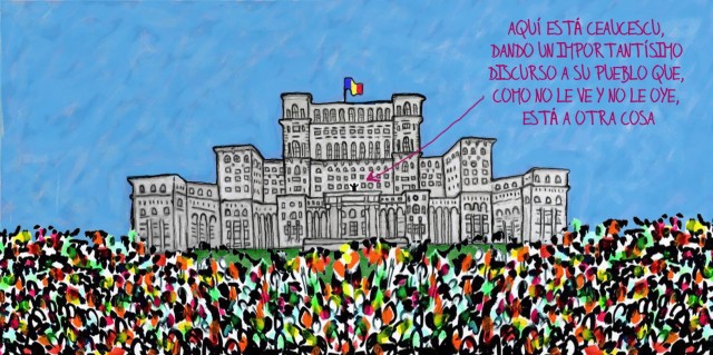 protestas del Roto en Bucarest 