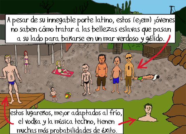 treintañeros en Ucrania