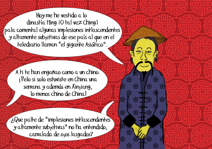 Cuidadín, cuidadín, que los chinos saben artes marciales.