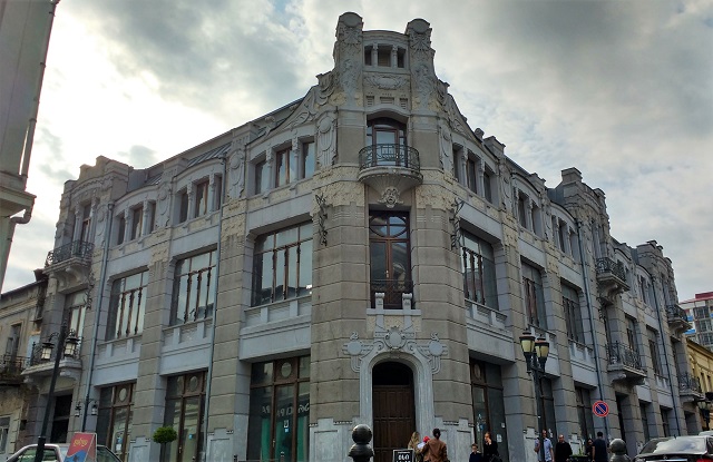 arquitectura modernista en Batumi, Georgia (el Cáucaso)